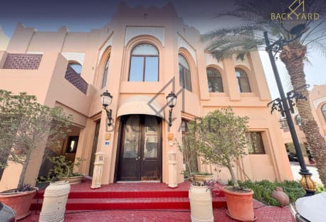 Beachfront 5BR Villa in West Bay Lagoon - 24000QR