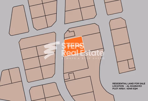 Commercial 4348 sqm Plot in Prime Lusail Fox Hills