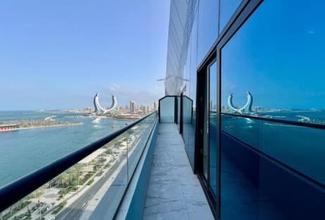 Sea view_ 2+maid room_brand new_marina