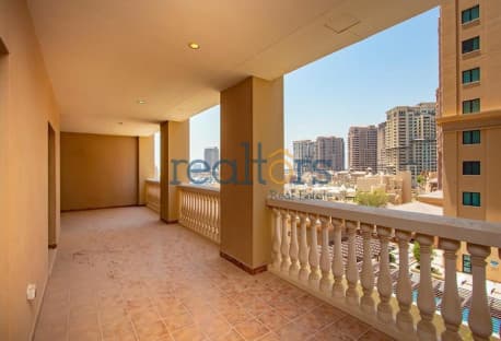 Prestigious 2BR + Office Partial Marina | Rented