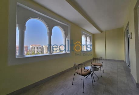 Beach View 1 Bedroom+Office in Viva Bahriyah