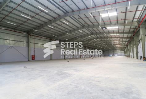 Huge Brand New Warehouse in Industrial area
