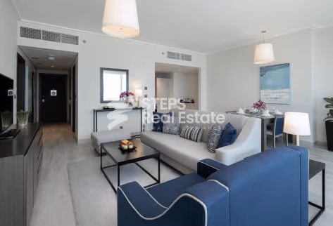 1 BHK Service Apartment with Sea View in West Bay