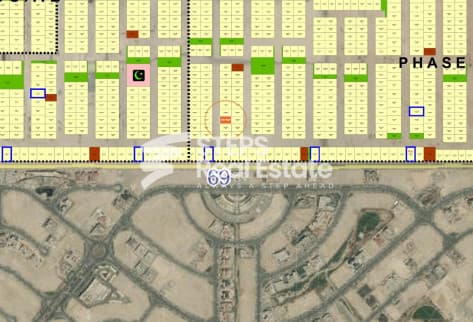 City-View Villa Plot for Sale in Huzoom Lusail