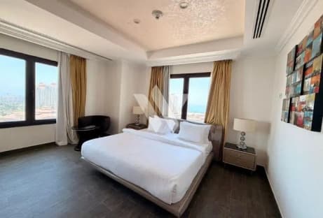 PANORAMIC SEA VIEW | FULLY FURNISHED 2BR|PEARL