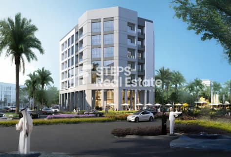 Modern Flat in a Prime Lusail Location | Balcony