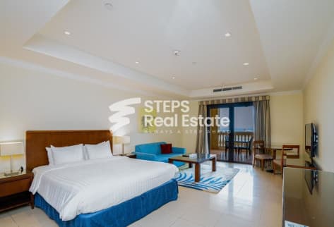 Premium Studio with Balcony for Rent