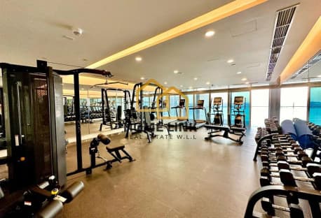 FULL SEA VIEW| SPACIOUS 1BR SF APARTMENT IN LUSAIL