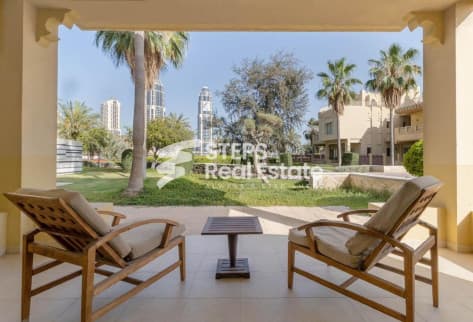 Furnished Beach View Villa in West Bay Lagoon