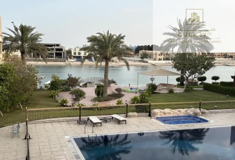 FURNISHED BEACHFRONT VILLA IN WEST BAY LAGOON
