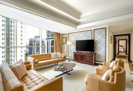 Furnished 3BR Duplex Penthouse | Maid’s Room