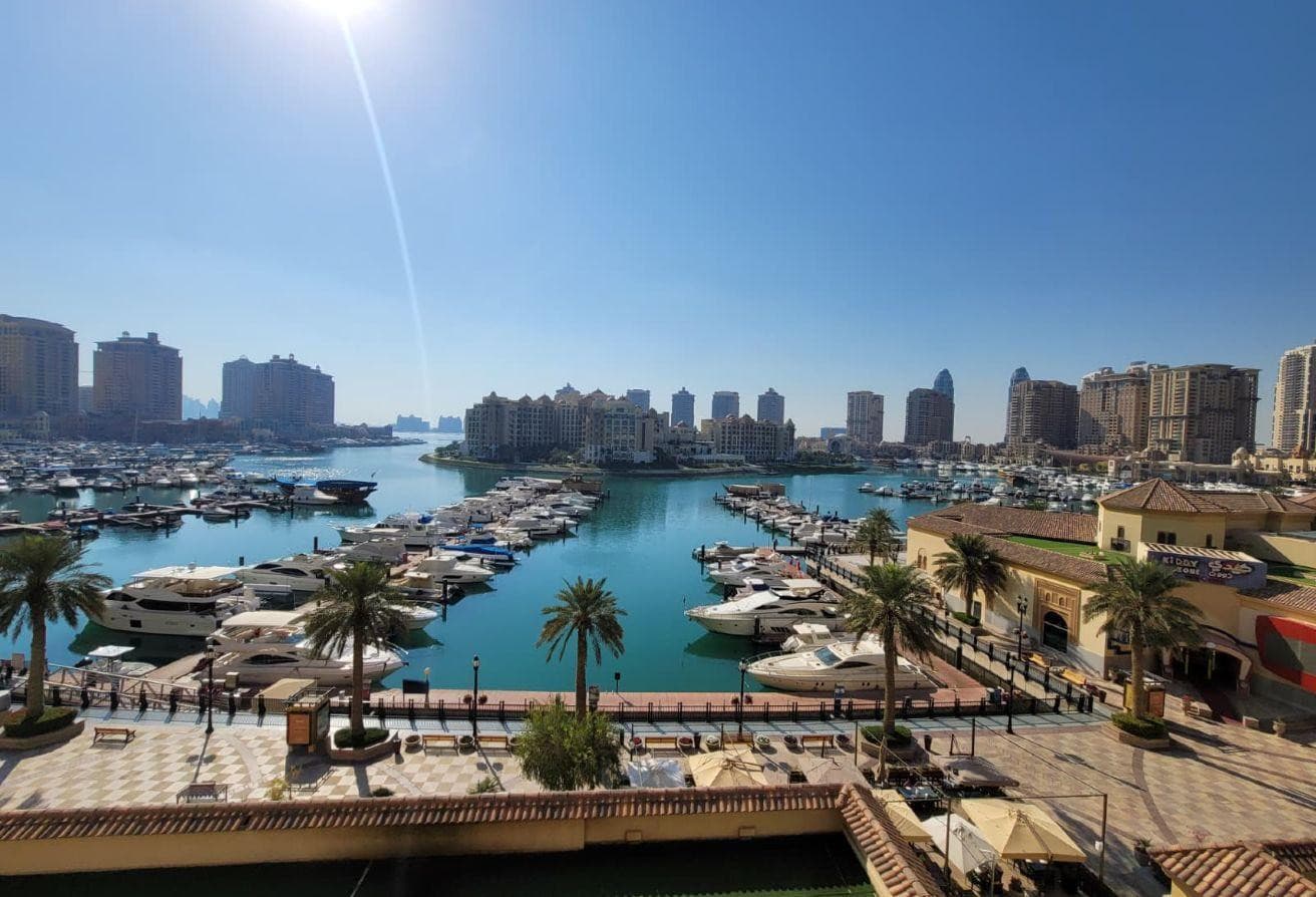 Furnished 1 Bed | Balcony | Porto Arabia | 7500