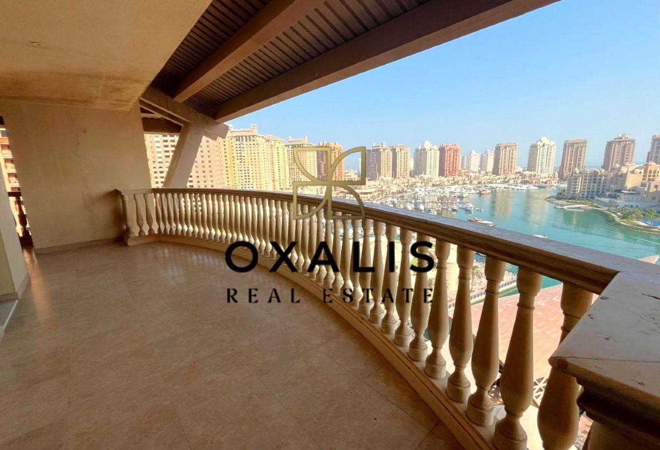 HUGE BALCONY | 3 BHK + MAID | FULL MARINA VIEW