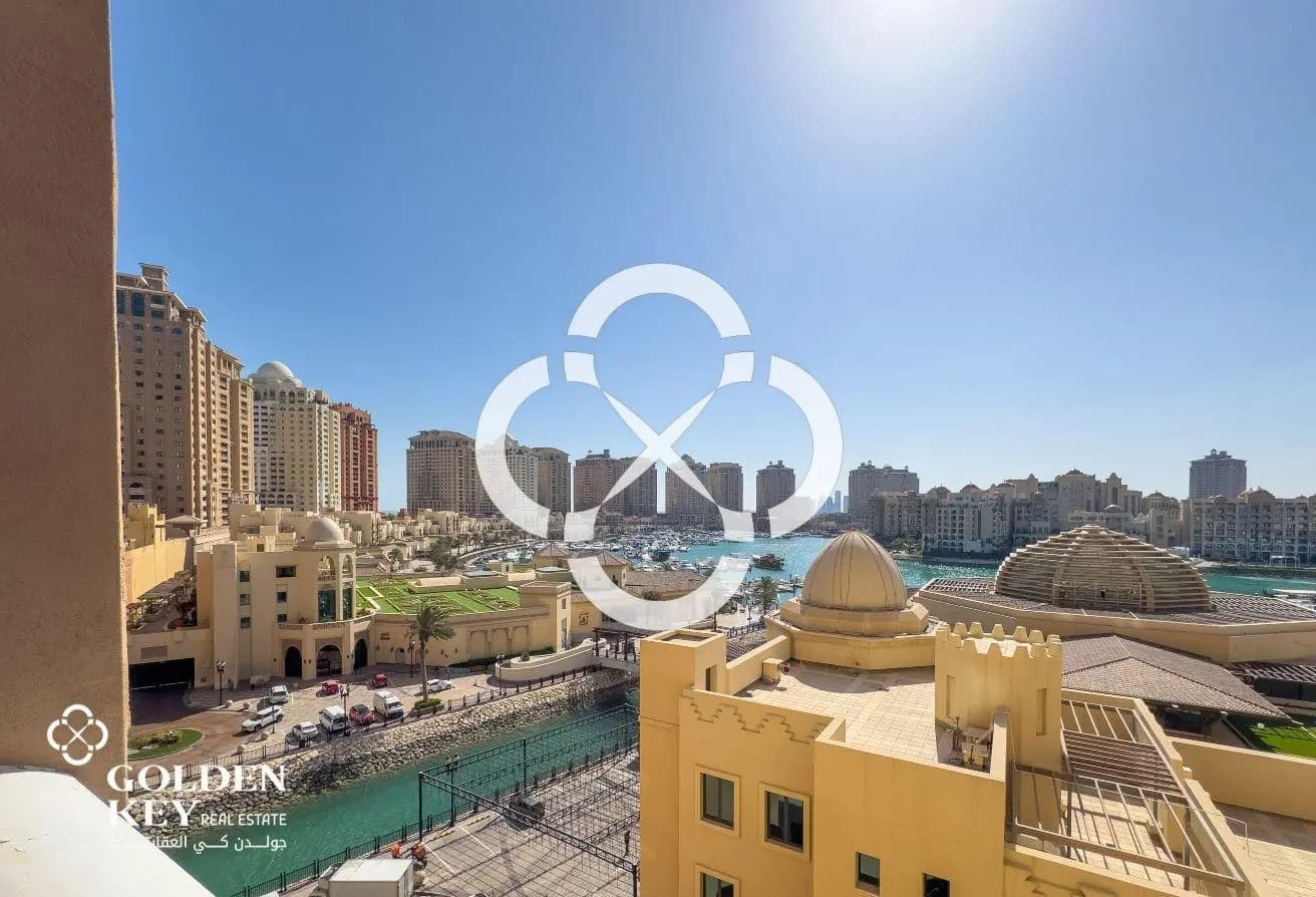 Marina View | Furnished 2BR w/ Balcony | The Pearl