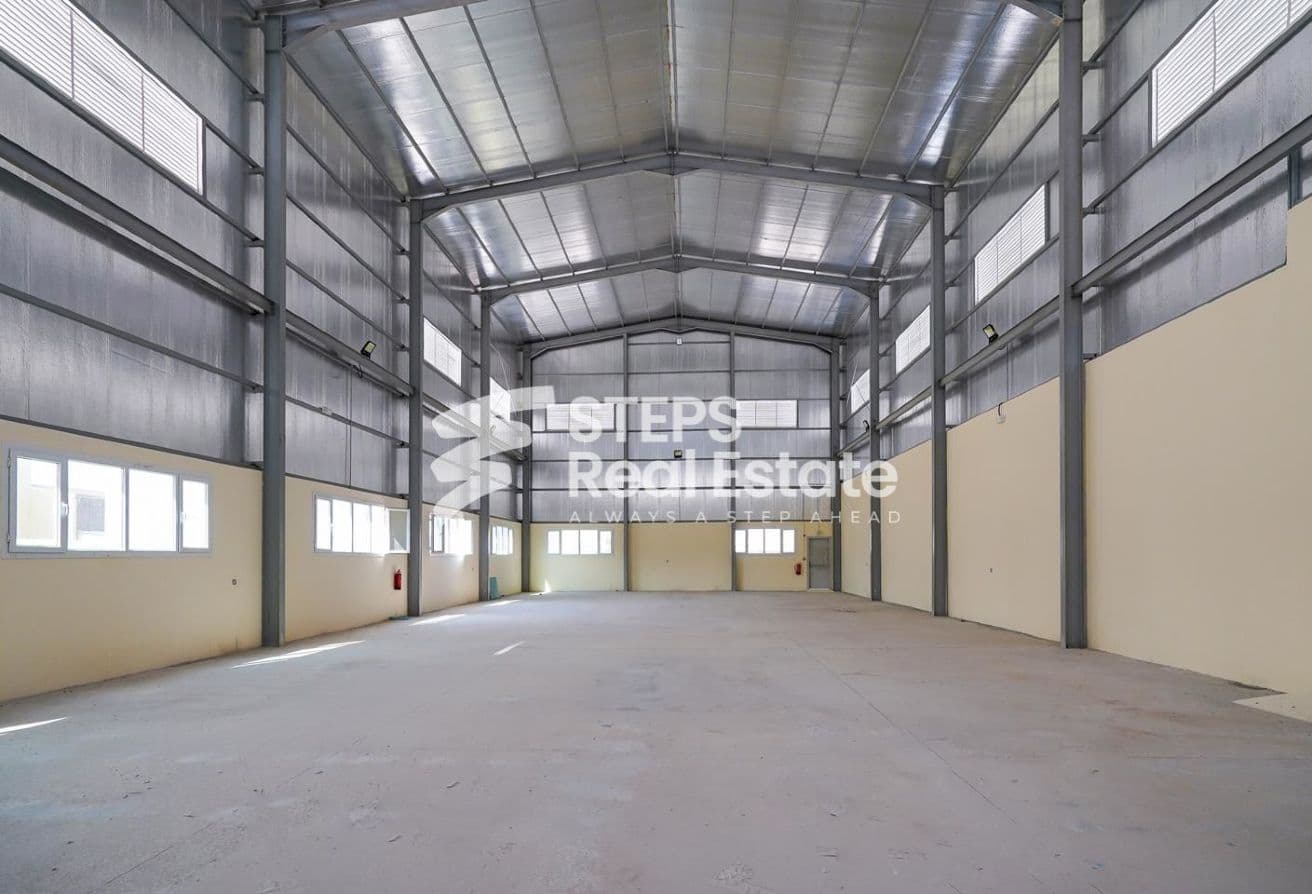 Brand New Warehouse with 4 Rooms and Showroom