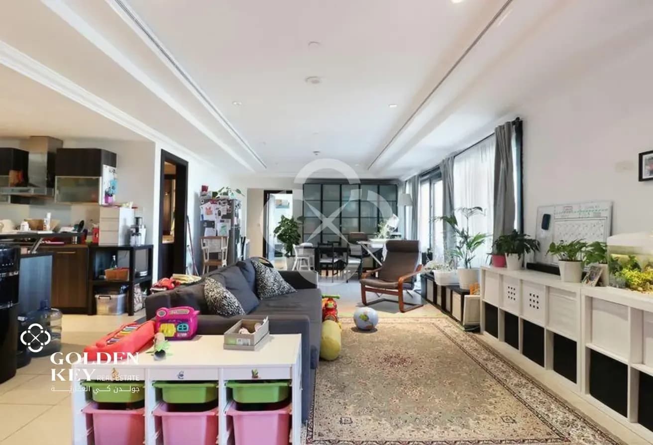 Spacious 2BR+Maid in Porto Arabia| SF | Sea View