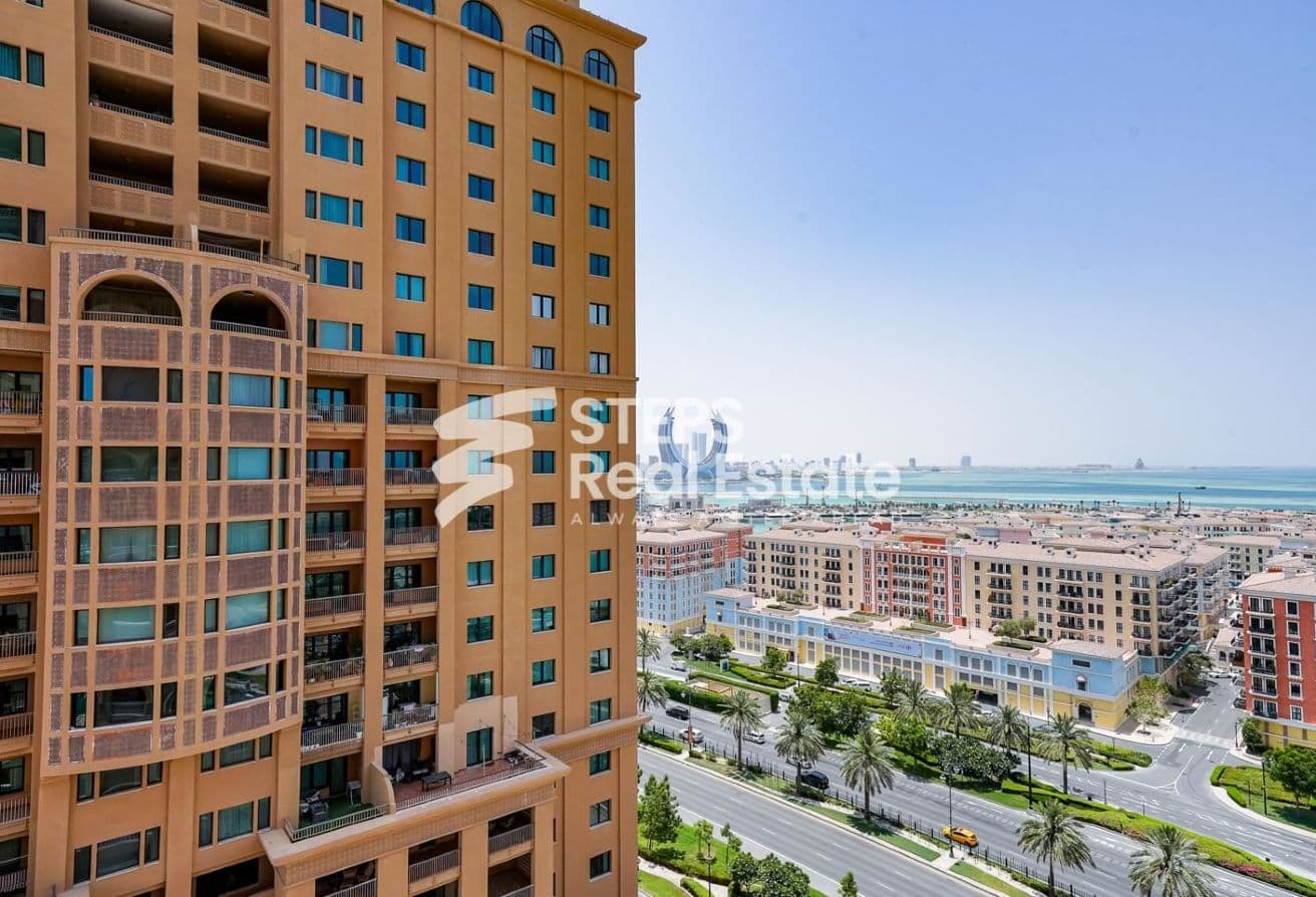 1-Bedroom Apartment with Balcony in The Pearl
