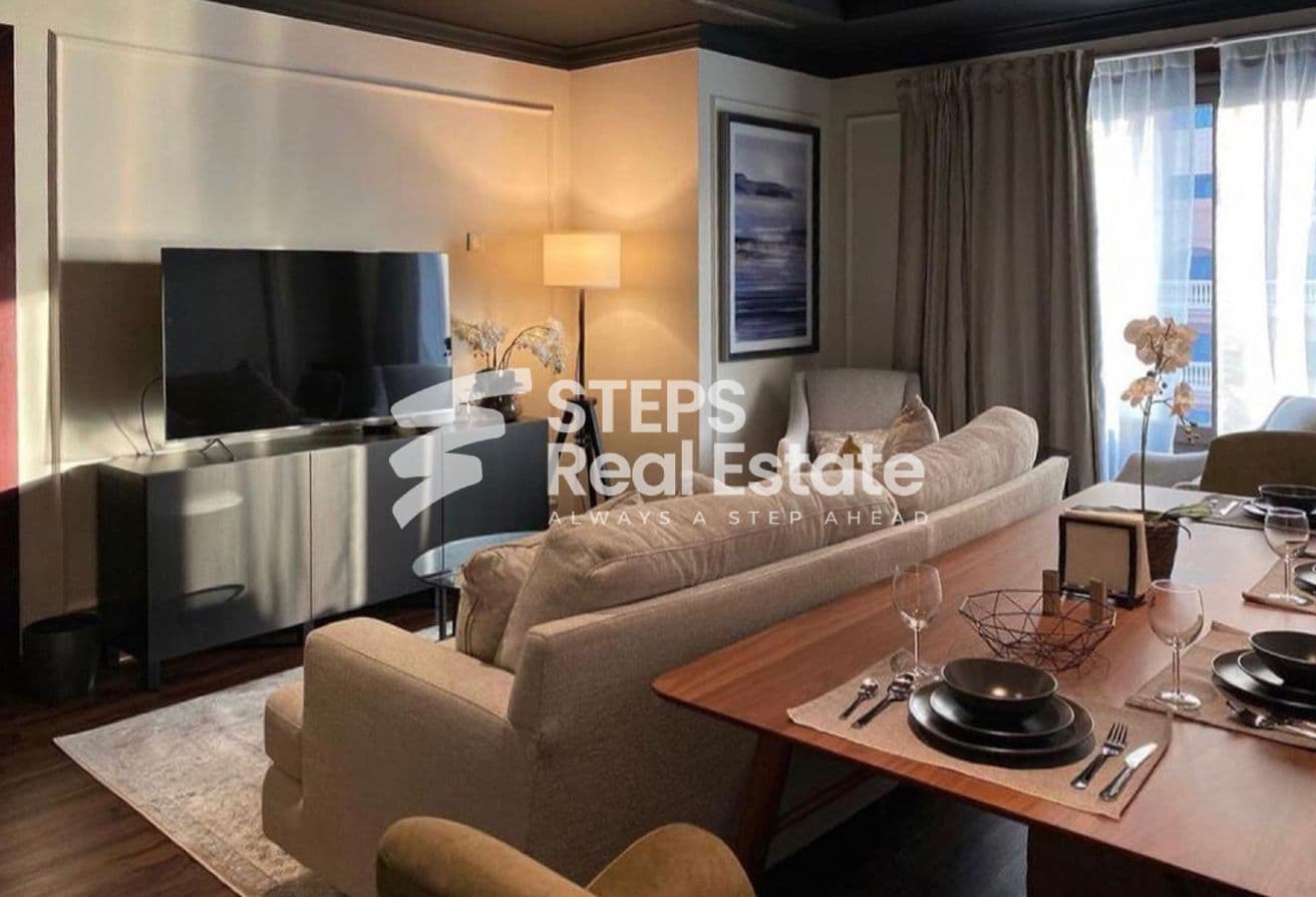 Flat in Porto Arabia for sale | Sea and City View