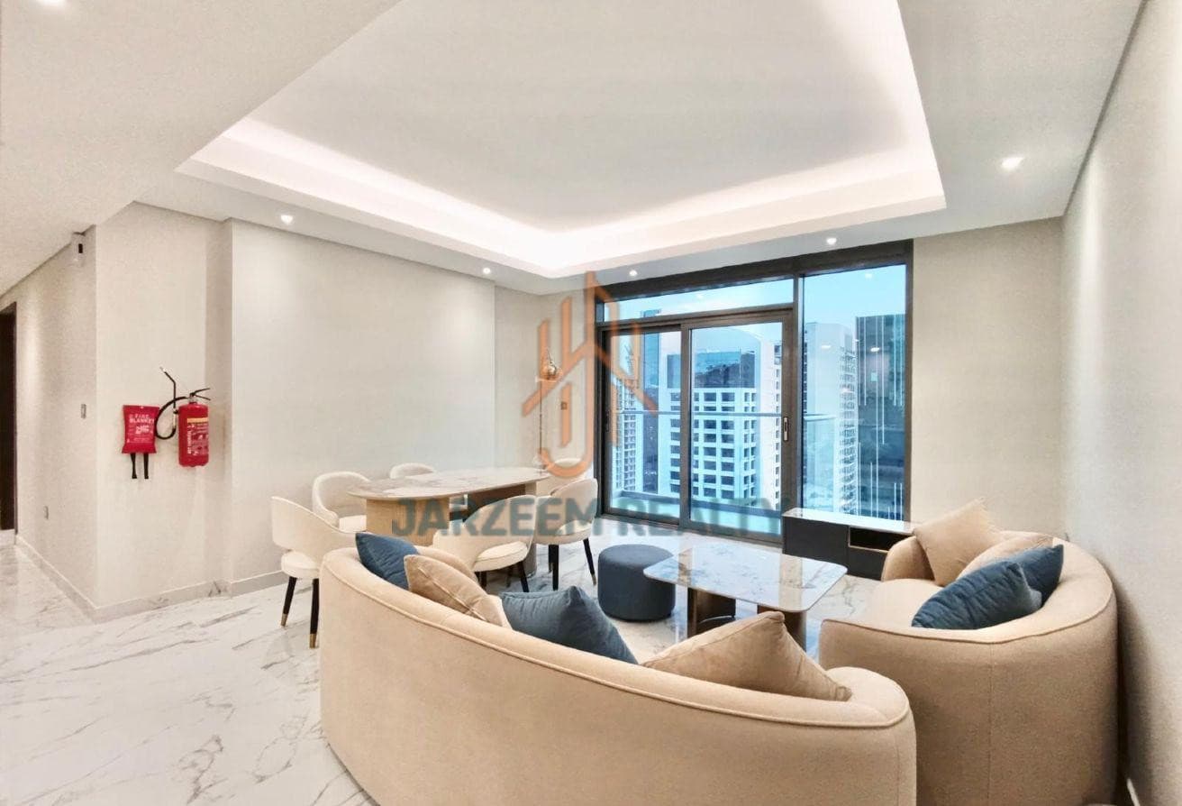 Sea View | Brand New 2BR | FF | Balcony