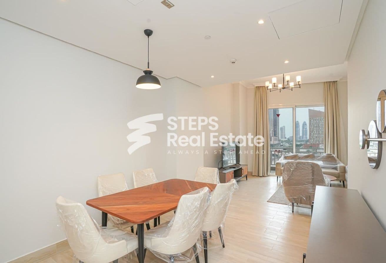 Sea and City View 2BHK Apartment in Lusail