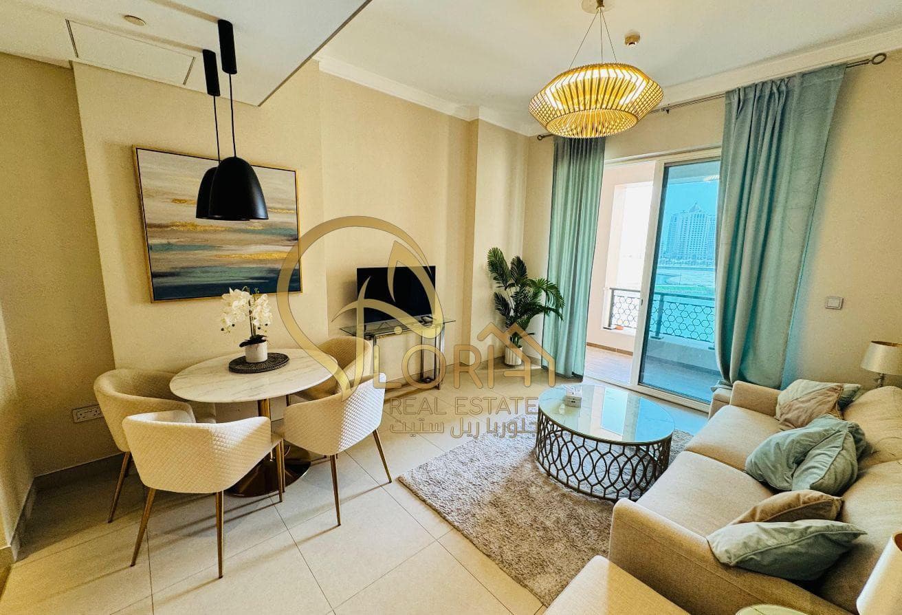 Stylish Furnished 1BHK in The Pearl | 8K
