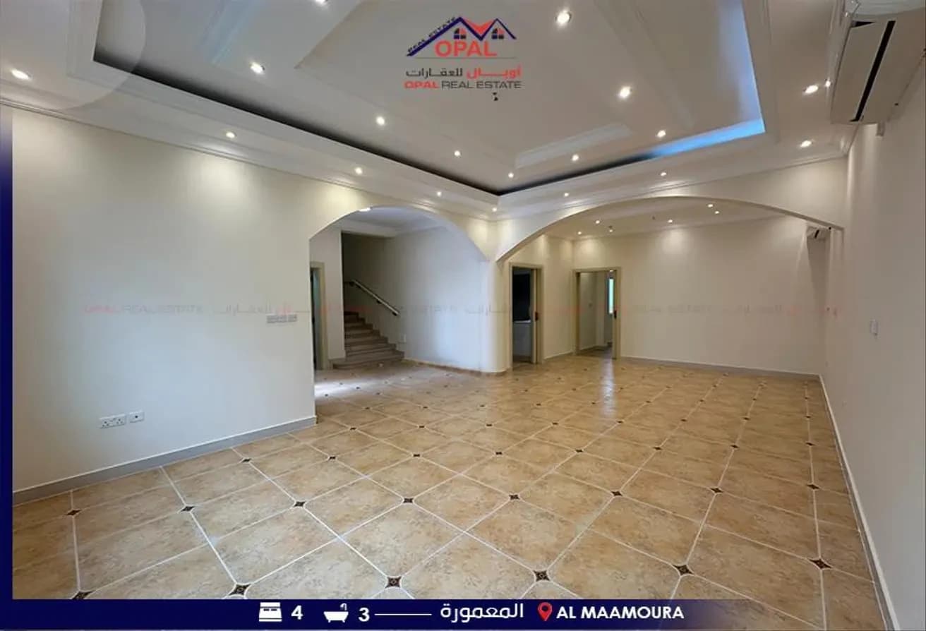 FOR RENT VILLA INSIDE COMPLEX IN AL MAAMOURA