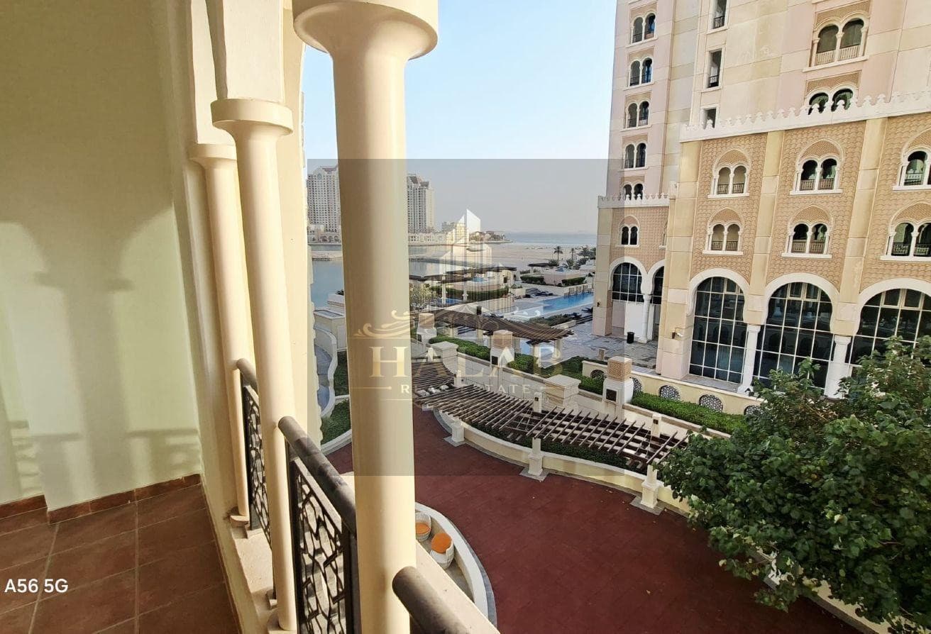 Semi-Furnished Studio with Balcony | Viva Bahriya