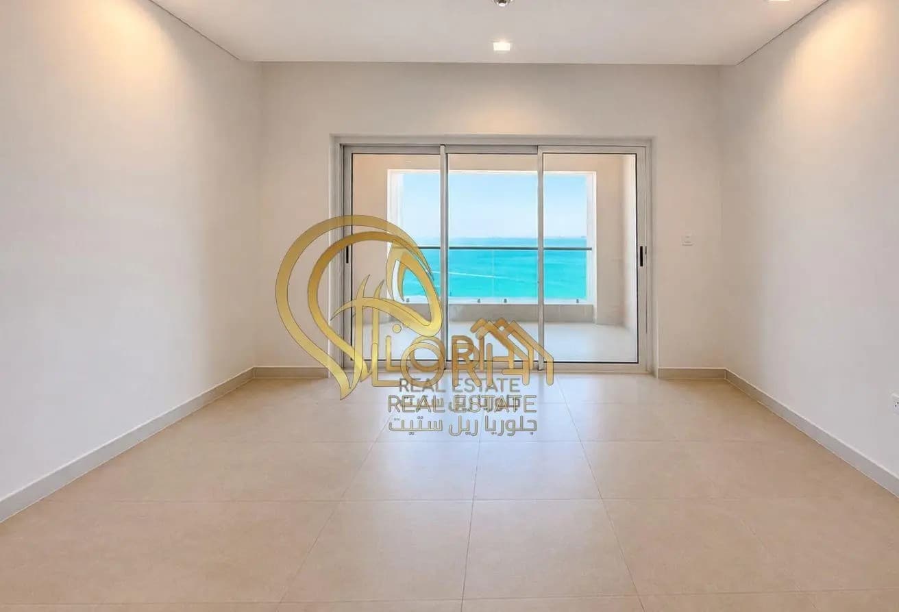 Full Sea View 2BHK+Maid|3 Balc|The Pearl|15.5K