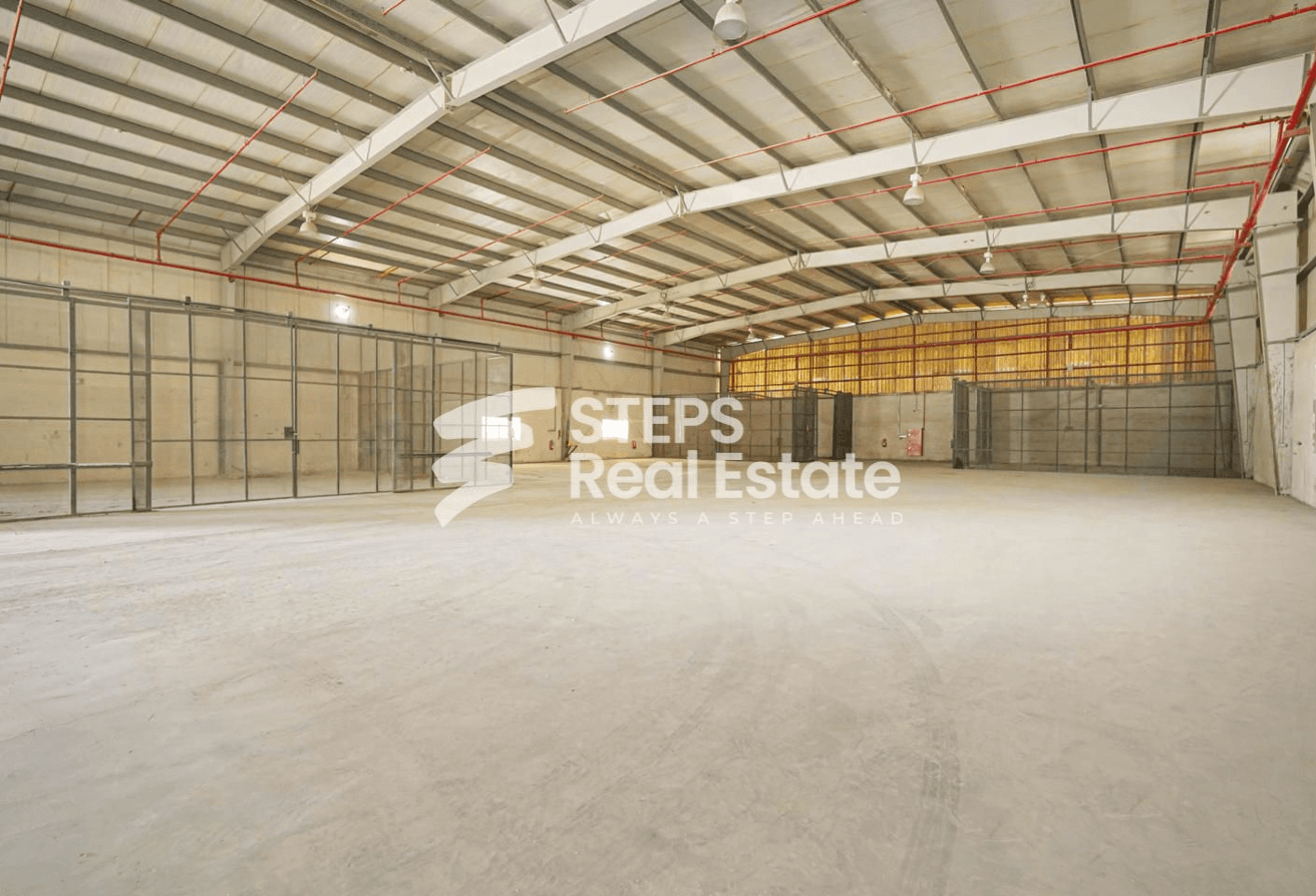 Open Land with Warehouse with Grace Period