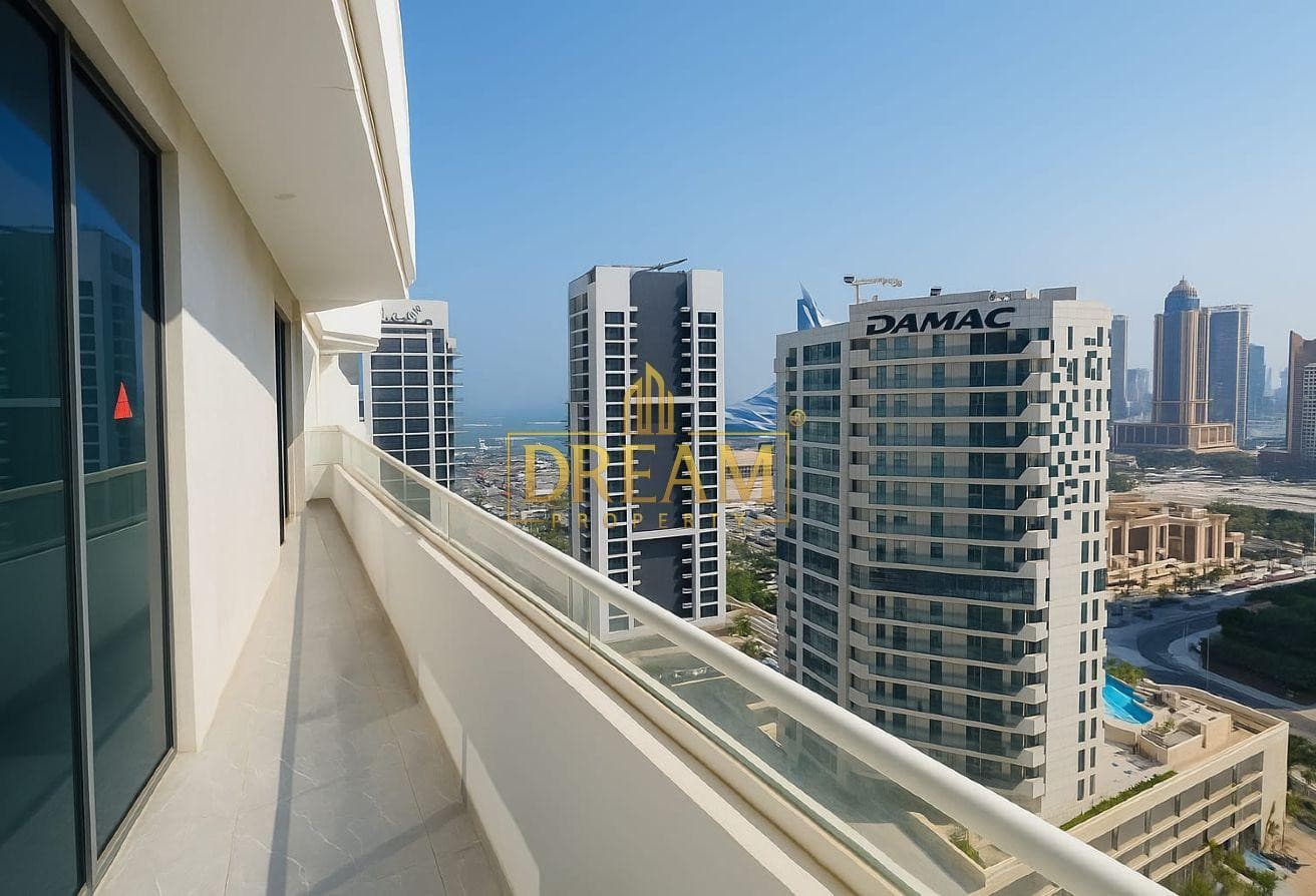 Balcony With Marina View | Premium 1 Bedroom