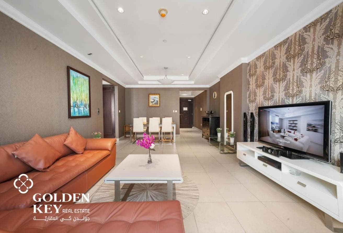 Furnished 1 Bedroom Apartment with Balcony