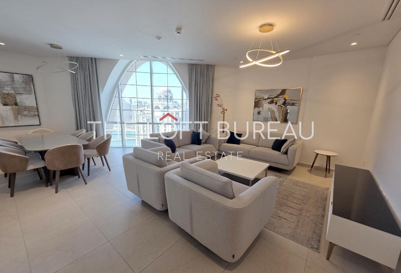 Luxury | +1 months | 3BHK+maid | Sea View |