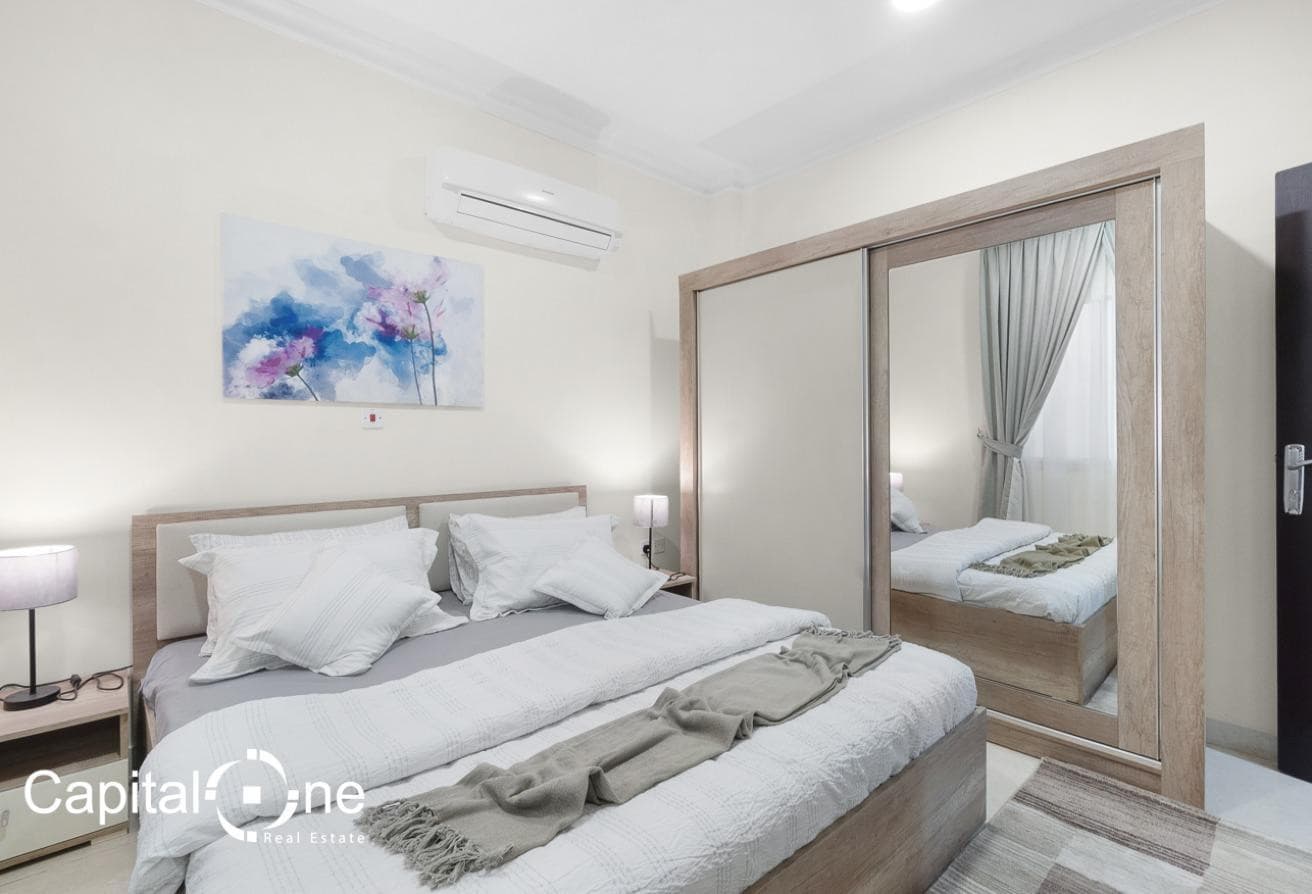 NO FEE FURNISHED 1BHK DOHA JADEEDA BILLS WIFI INCL