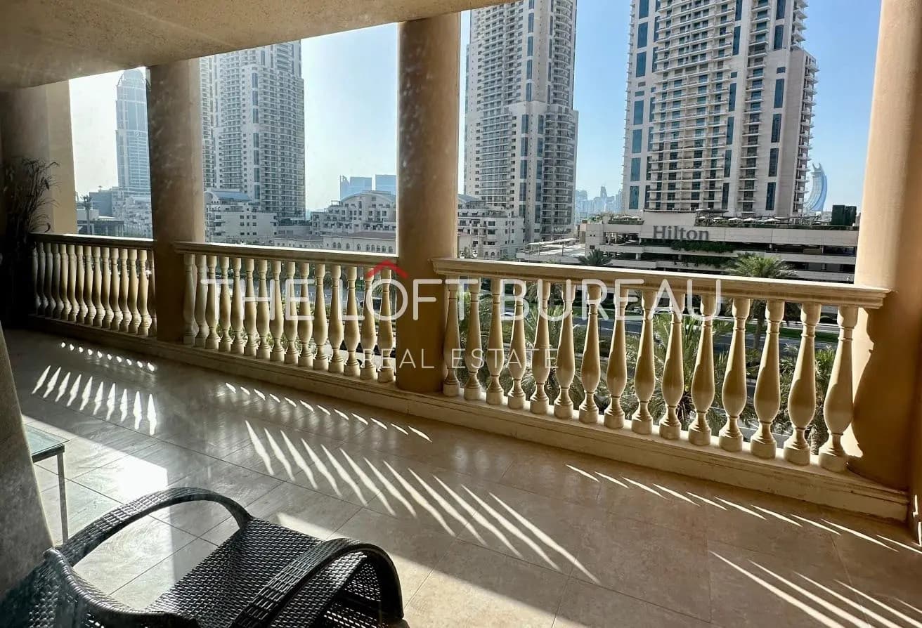 Investor Deal 1BD | Big Balcony | Fully Furnished