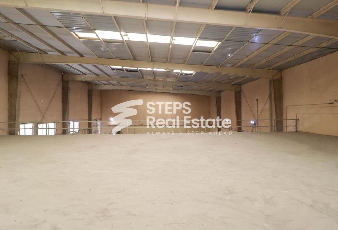 Warehouse with Mezzanine in New Industrial area