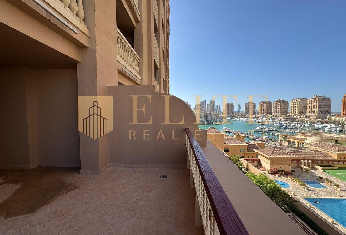 Spacious 1-BEDROOM in Porto Arabia unfinished