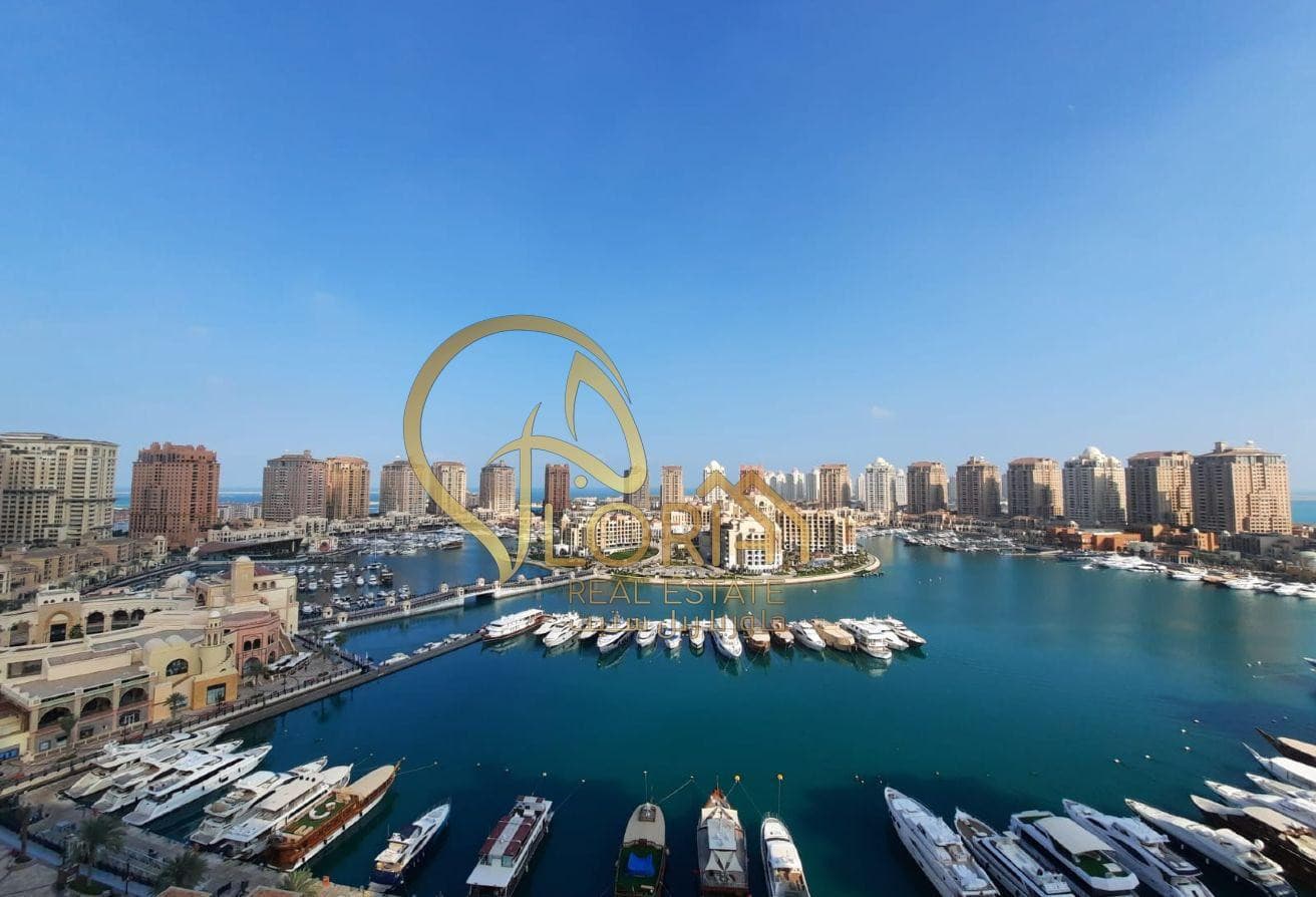Furnished 2BHK w/Full Marina View|2.4M
