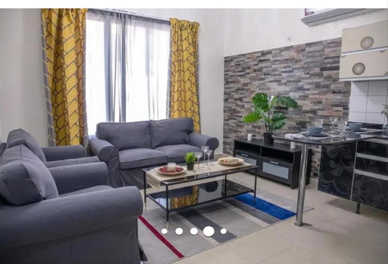 month free furnished 1bhk at compound+pool+gym