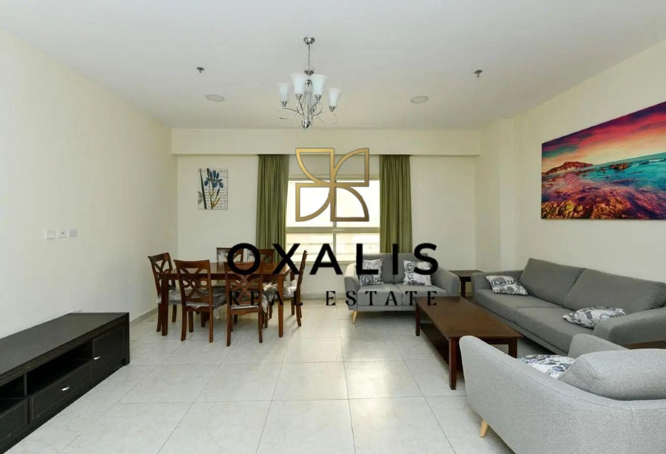SPACIOUS 2 BEDROOMS FULLY FURNISHED | GYM ACCESS
