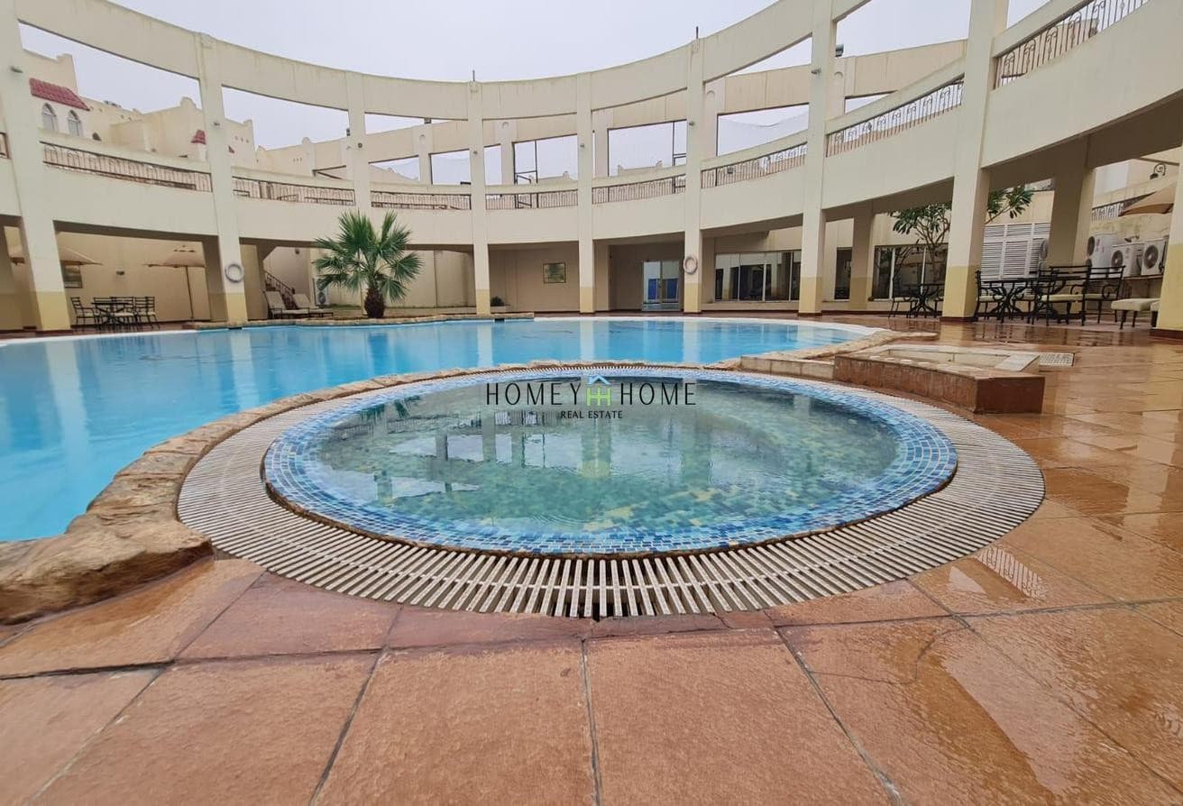 Semi furnished villa in 5 star compound in Al Waab
