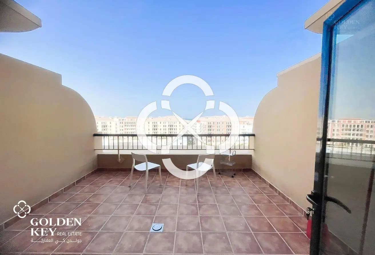 Affordable Studio with Balcony | Porto Arabia