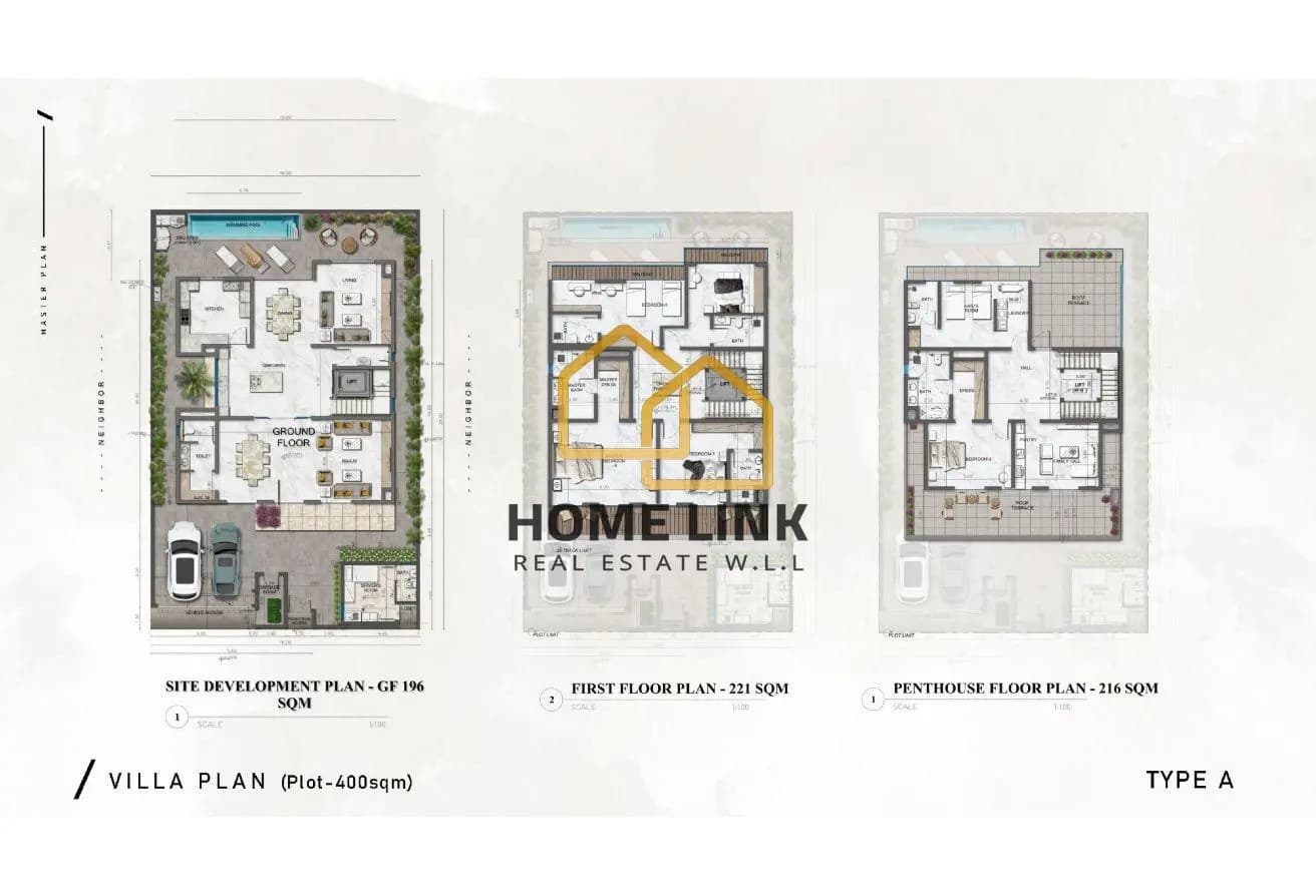 LUXURY 5 BR + MAID VILLA HUZOOM LUSAIL | FREEHOLD