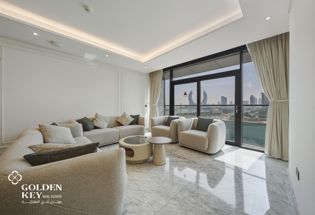 Fully Furnished | 2BR+Balcony| Marina View |Lusail