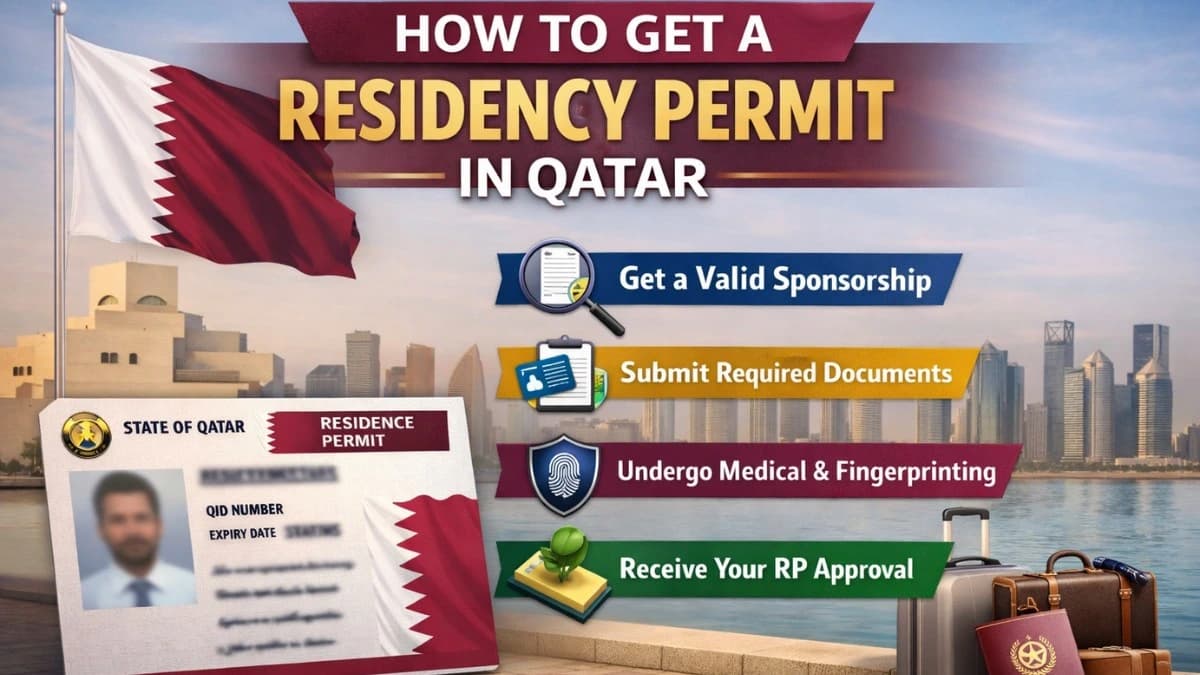 How to Get a Residency Permit in Qatar? Investment Guide!