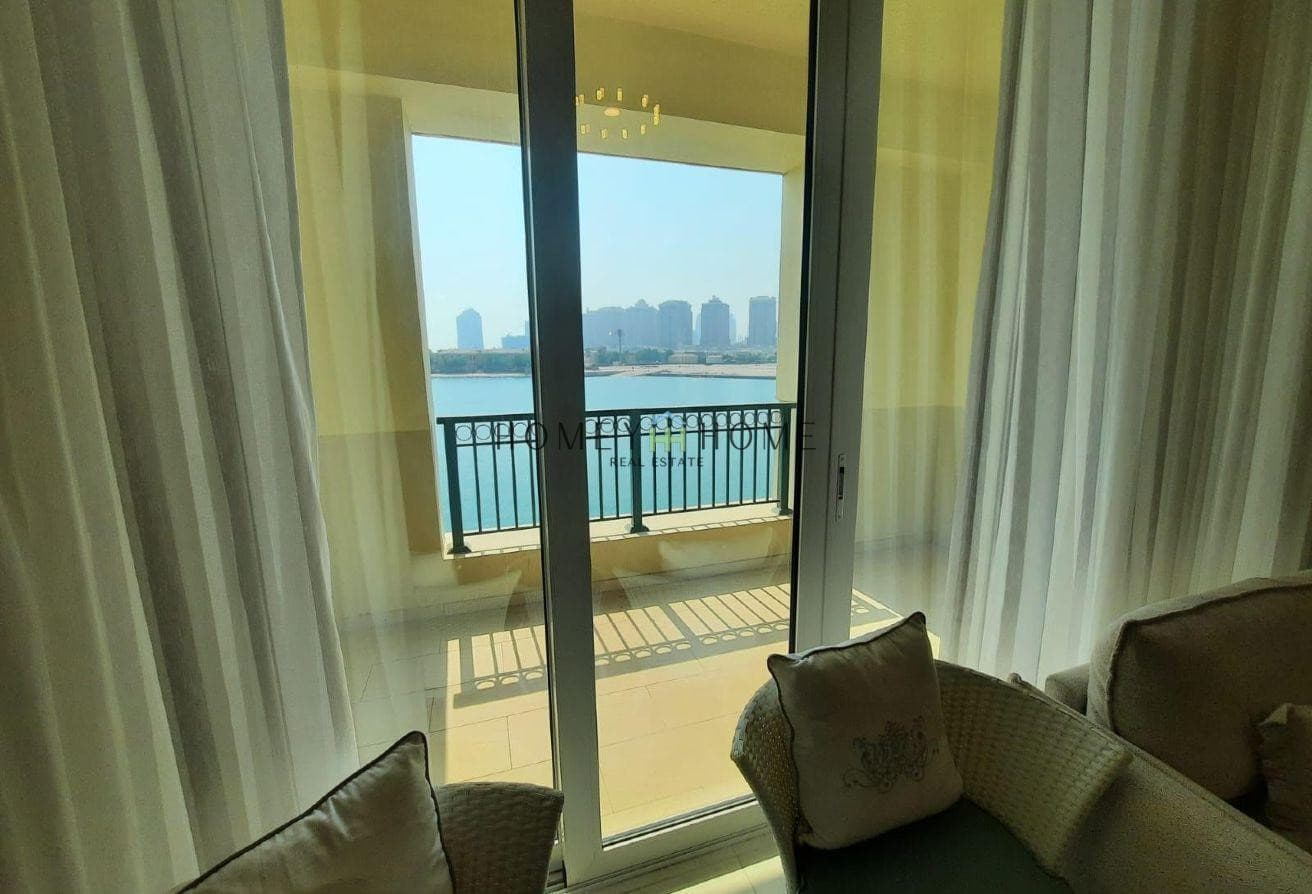 Furnished 2 BR Chalet with 2 Balconies For Sale