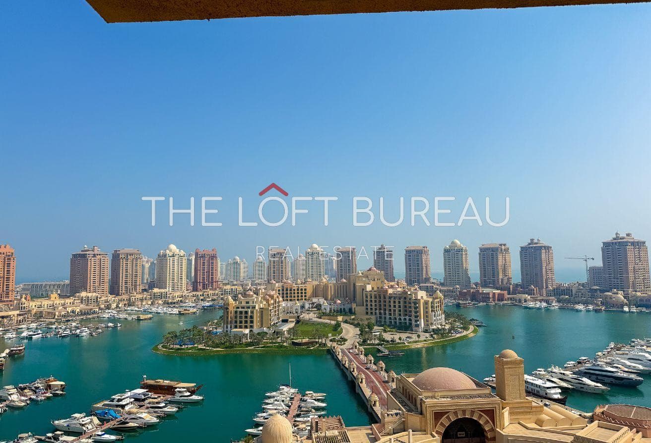 3 + Maid | Ferrari Tower | Direct Marina view