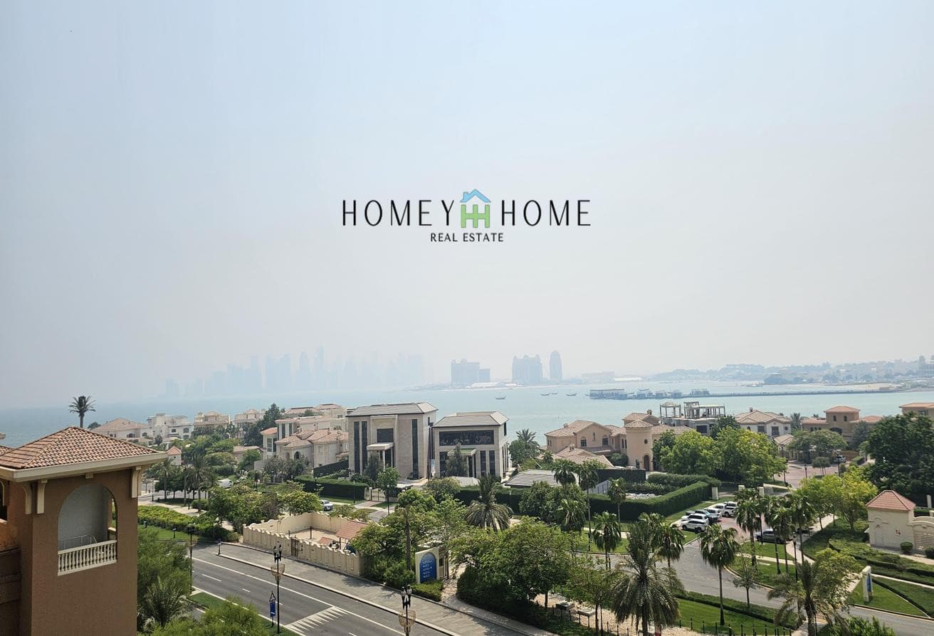 Furnished 2bhk in Porto Arabia with big balcony