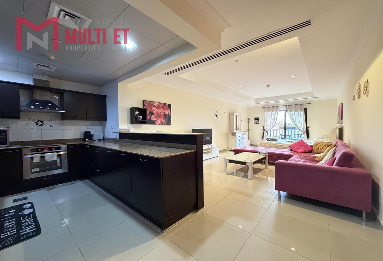 Cozy Studio FF with Balcony in Porto Arabia