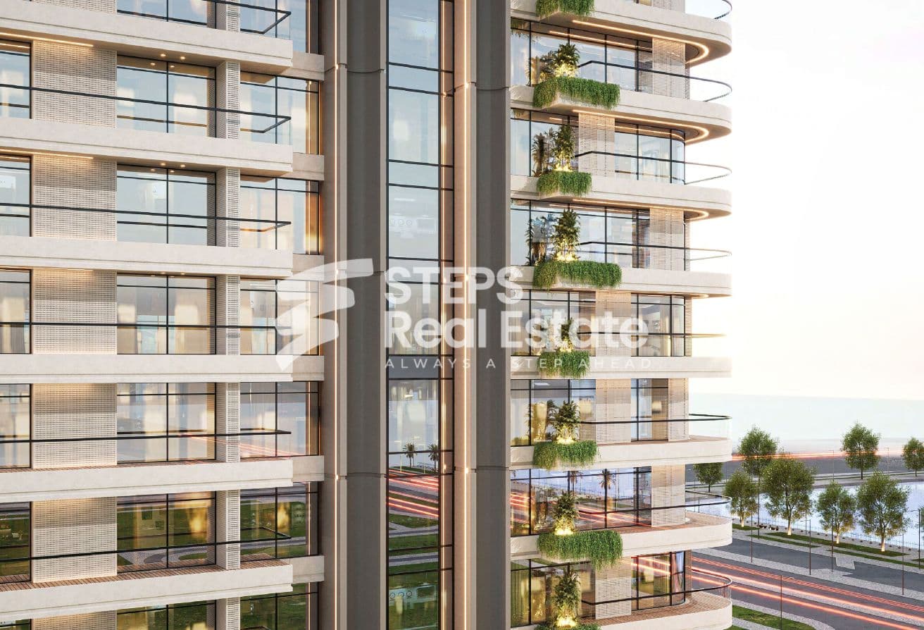 Furnished Flat for Sale with City View Terrace
