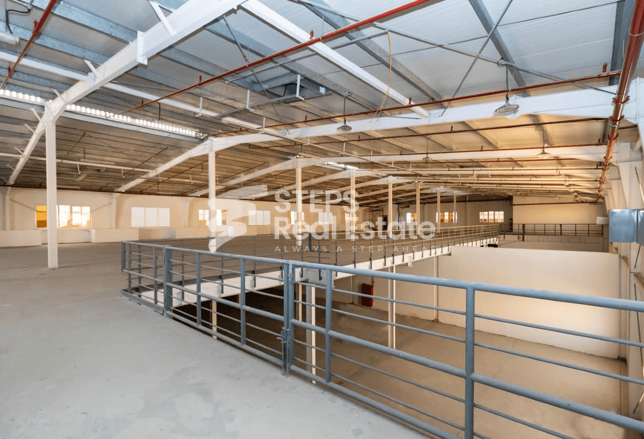 Large Warehouse for Rent in Industrial Area